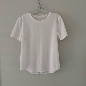 Lululemon White Running and Training Shirt Size 6